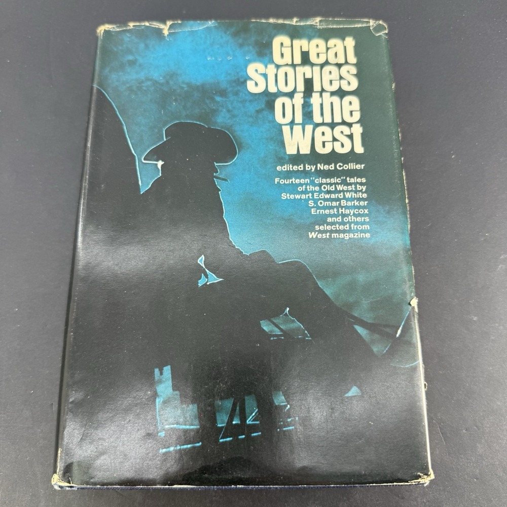 Great Stories of the West Edmund Collier (HCDJ, 1971, G+)